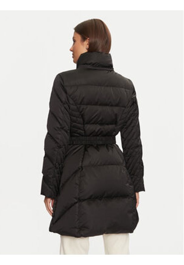 Guess Płaszcz zimowy New Olga W4BL40 WEX52 Czarny Regular Fit. Kolor: czarny. Materiał: syntetyk. Sezon: zima