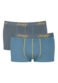 Sloggi Komplet 2 par bokserek Start 10206968 Kolorowy. Materiał: bawełna. Wzór: kolorowy