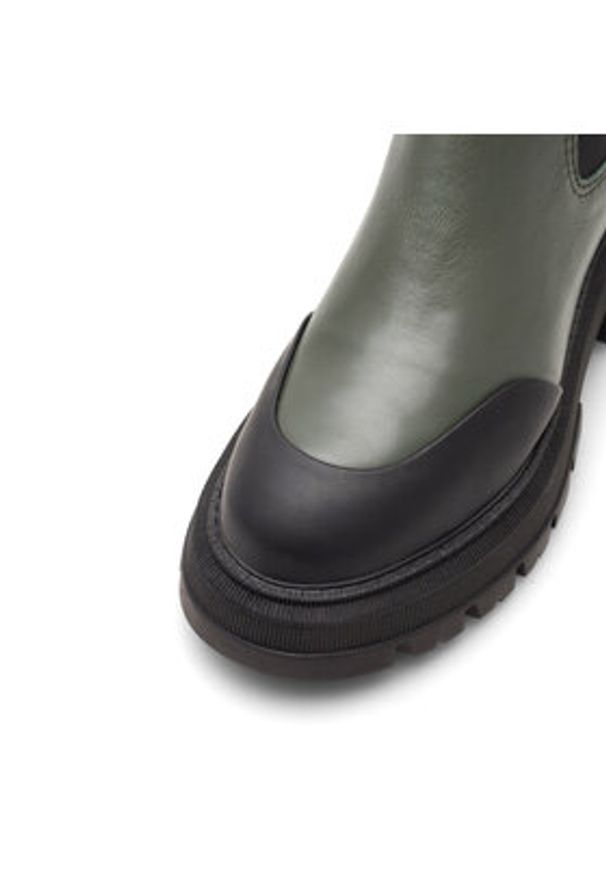 Lasocki Botki RST-BONN-02 Zielony. Kolor: zielony. Materiał: materiał