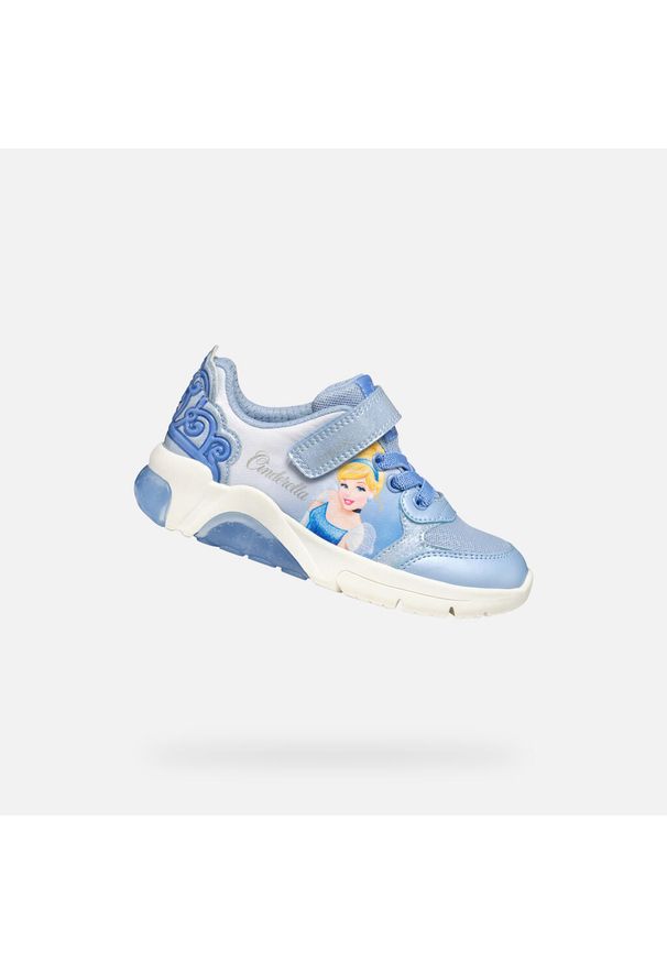 Geox - Buty GEOX J FADINLIGHT GIRL Niebieski. Kolor: niebieski. Sport: turystyka piesza
