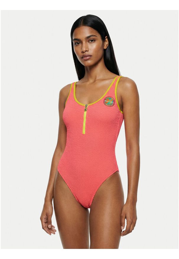 Banana Moon Strój kąpielowy Smak Popmix MFQ13 Koralowy. Kolor: pomarańczowy. Materiał: syntetyk