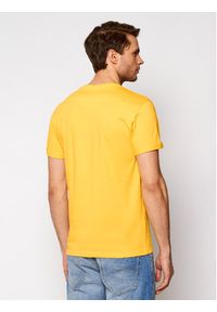 Drivemebikini T-Shirt Unisex Plein Soleil 2020-DRV-003_YEL Żółty Relaxed Fit. Kolor: żółty. Materiał: bawełna #3