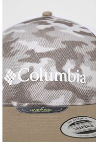 columbia - Columbia Czapka kolor zielony z nadrukiem 1934421-360. Kolor: zielony. Wzór: nadruk #2