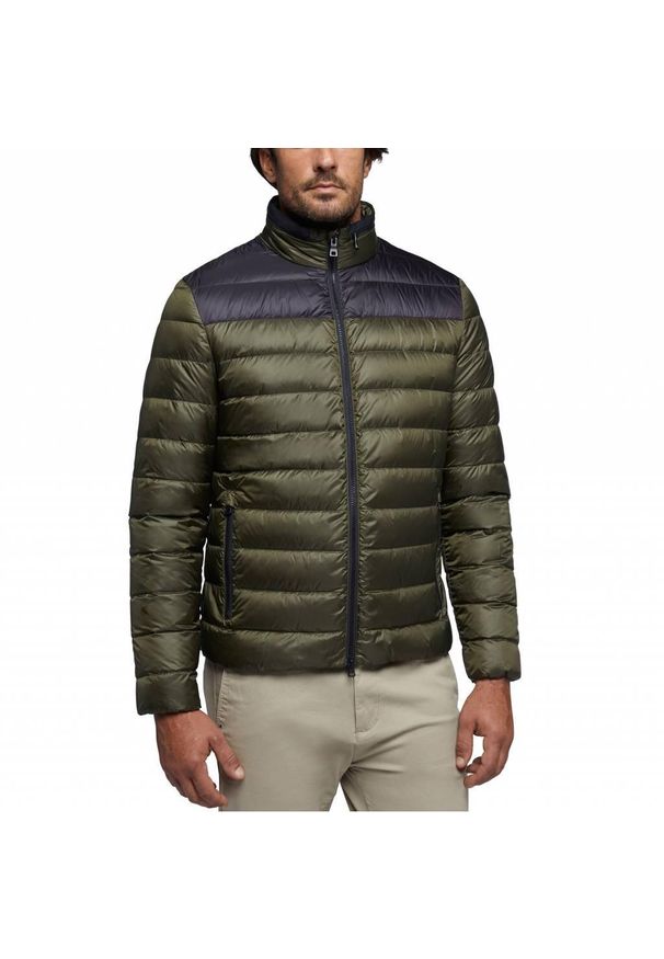 Kurtka Geox Model M Regio Short Jkt Kolor Zielony. Kolor: zielony. Materiał: tkanina