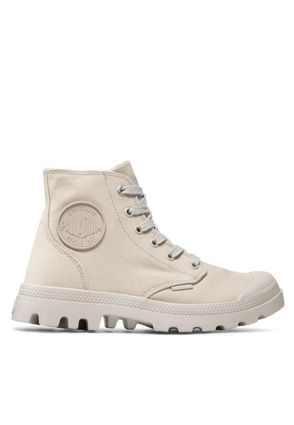 Palladium Trapery Pampa Hi Mono U 73089-056-M Beżowy. Kolor: beżowy. Materiał: materiał