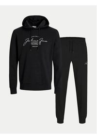 Jack & Jones - Jack&Jones Dres Ferris 12266296 Czarny Standard Fit. Kolor: czarny. Materiał: syntetyk, bawełna