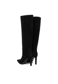 Gino Rossi - GINO ROSSI Kozaki EO-GLC511-17-3613 Czarny. Kolor: czarny. Materiał: zamsz, skóra #6