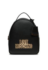 Love Moschino - LOVE MOSCHINO Plecak JC4338PP0LKO0000 Czarny. Kolor: czarny. Materiał: skóra #1