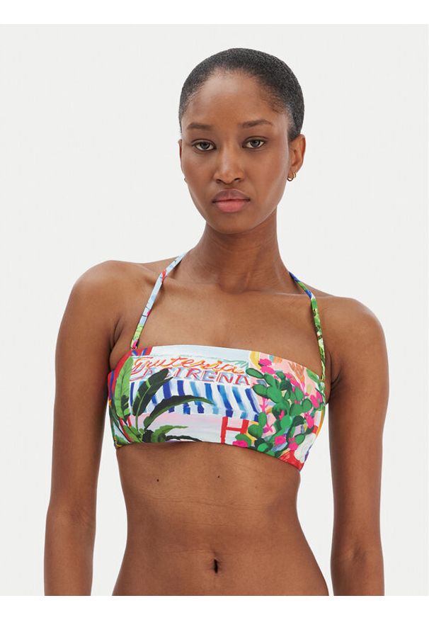 Seafolly Góra od bikini La Boca 31448-286 Kolorowy. Materiał: syntetyk. Wzór: kolorowy