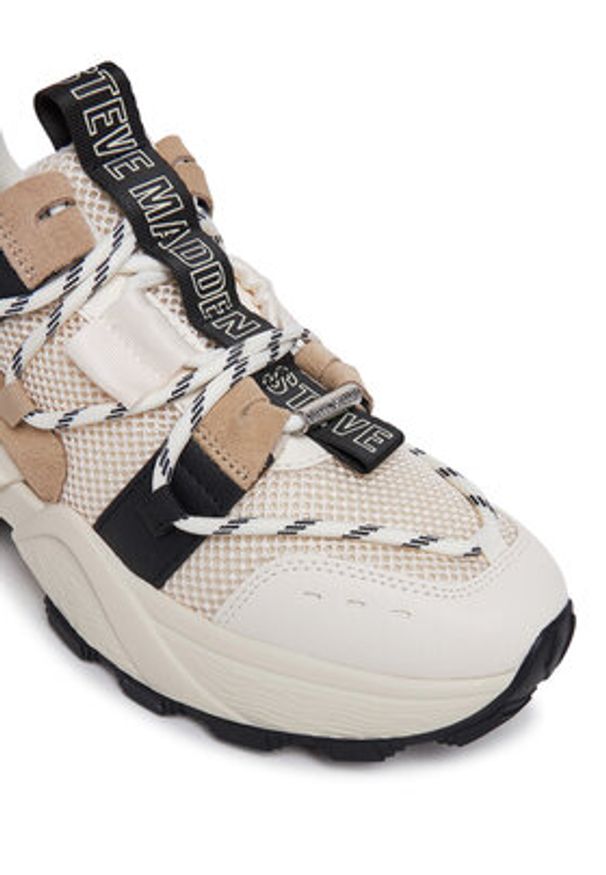 Steve Madden Sneakersy Tazmania SM11002419 Écru. Materiał: materiał