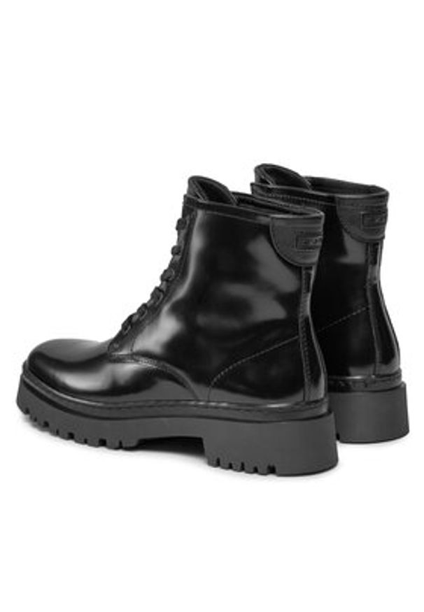 GANT - Gant Trapery Aligrey Mid Boot 27541323 Czarny. Kolor: czarny. Materiał: skóra