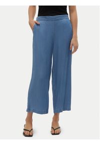 Vero Moda Kuloty Bree 10304861 Niebieski Wide Leg. Kolor: niebieski. Materiał: lyocell