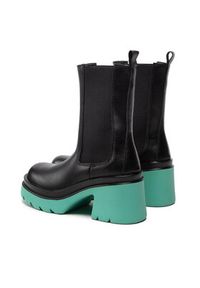 DeeZee Botki ZAL90112-2 Czarny. Kolor: czarny. Materiał: skóra #6