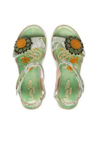 Laura Vita Sandały Barry 36 Zielony. Kolor: zielony. Materiał: skóra #3