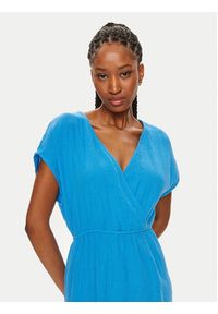 only - ONLY Sukienka letnia Thyra 15317787 Niebieski Regular Fit. Kolor: niebieski. Materiał: bawełna. Sezon: lato #6