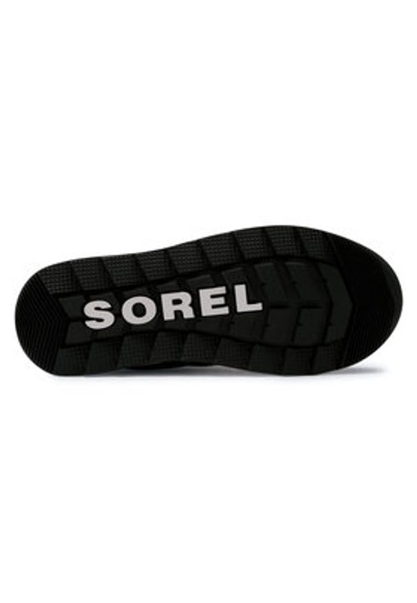 sorel - Sorel Śniegowce Youth Whitney II Puffy Mid NY3873 Czarny. Kolor: czarny. Materiał: materiał