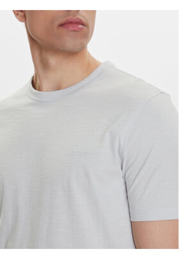 BOSS T-Shirt Tegood 50508243 Szary Regular Fit. Kolor: szary. Materiał: bawełna