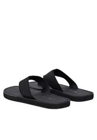 TOMMY HILFIGER - Tommy Hilfiger Japonki Jacquard Logo FM0FM05808 Czarny. Kolor: czarny. Materiał: materiał #6