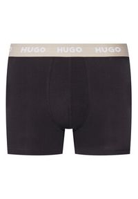 Hugo - HUGO Komplet 3 par bokserek 50532613 Czarny. Kolor: czarny. Materiał: bawełna