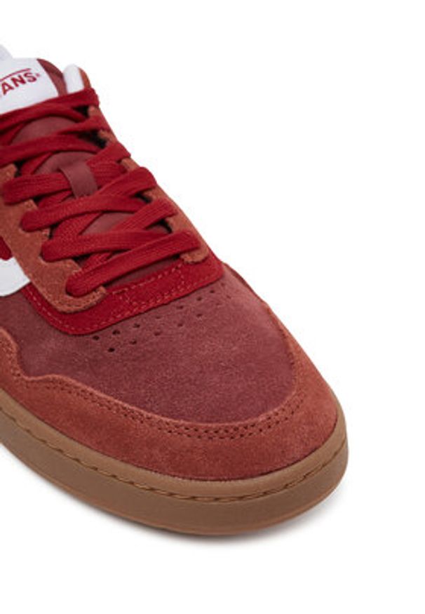 Vans Sneakersy VN000D6SCI11 Czerwony. Kolor: czerwony. Materiał: zamsz, skóra