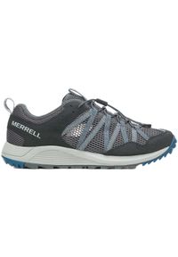 Buty turystyczne męskie Merrell Wildwood Aerosport. Kolor: szary. Sport: fitness #1