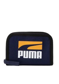 Puma Duży Portfel Męski Plus Wallet II 078867 02 Granatowy. Kolor: niebieski. Materiał: materiał