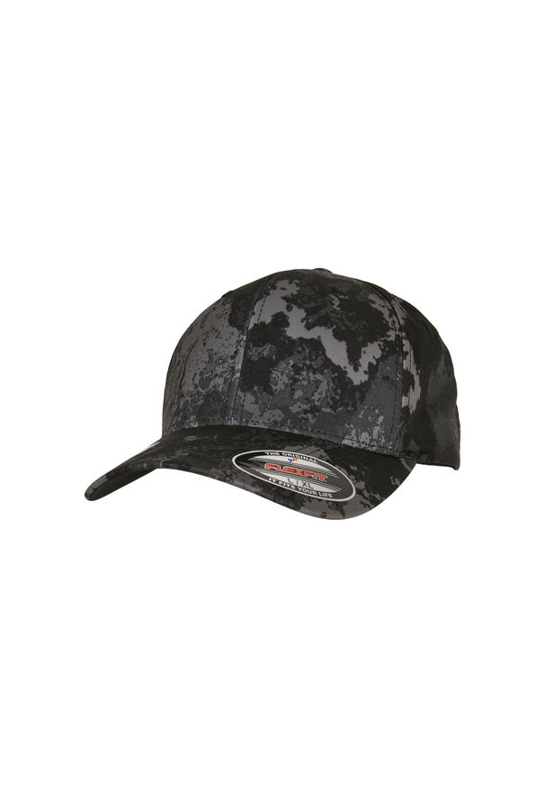 FLEXFIT - Czapka Flexfit Veil Camo. Kolor: czarny