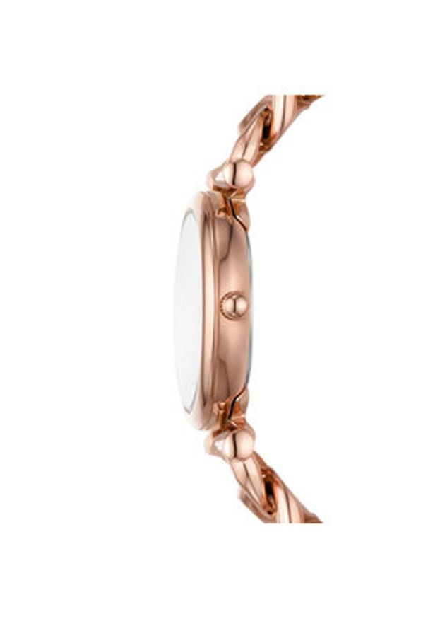 Fossil Zegarek Carlie ES5330 Różowe złoto. Kolor: różowy, złoty, wielokolorowy