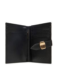 Aldo Mały Portfel Damski Meraessi 14143736 Czarny. Kolor: czarny. Materiał: skóra