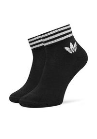 Adidas - adidas Zestaw 3 par wysokich skarpet unisex 3-Stripes JV7436 Czarny. Kolor: czarny. Materiał: materiał, bawełna