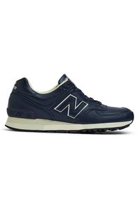 Buty unisex New Balance OU576LNN – granatowe. Kolor: niebieski. Materiał: skóra. Szerokość cholewki: normalna #1