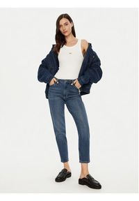 Calvin Klein Jeans Jeansy J20J224514 Niebieski Mom Fit. Kolor: niebieski