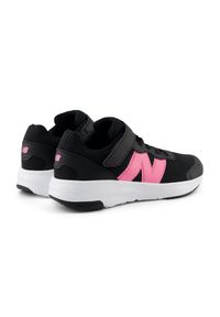 Buty dziecięce New Balance PT578BP – czarne. Kolor: czarny. Materiał: guma, materiał, syntetyk. Szerokość cholewki: normalna. Sport: bieganie #2