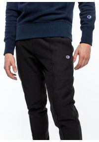 Spodnie dresowe męskie Champion Reverse Weave Cuffed Joggers (215162-KK001). Kolor: czarny. Materiał: dresówka #2