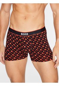 BOSS - Boss Bokserki Trunk 24 50495485 Pomarańczowy. Kolor: pomarańczowy. Materiał: bawełna #1