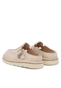 Clarks Klapki Solsbury Mule. 26184170 Beżowy. Kolor: beżowy. Materiał: zamsz, skóra