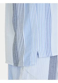 Tommy Jeans Koszula DM0DM22789 Błękitny Relaxed Fit. Kolor: niebieski. Materiał: bawełna #5