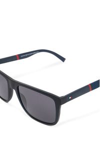 TOMMY HILFIGER - Tommy Hilfiger Okulary przeciwsłoneczne 2043/S 206287 Granatowy. Kolor: niebieski #5