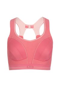 Biustonosz treningowy Shock Absorber Ultimate Run Bra. Kolor: różowy. Sport: bieganie #1