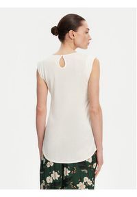 French Connection Bluzka 762ZA Écru Regular Fit. Materiał: syntetyk #5