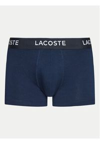 Lacoste Komplet 3 par bokserek 5H3401 Granatowy. Kolor: niebieski. Materiał: bawełna #7