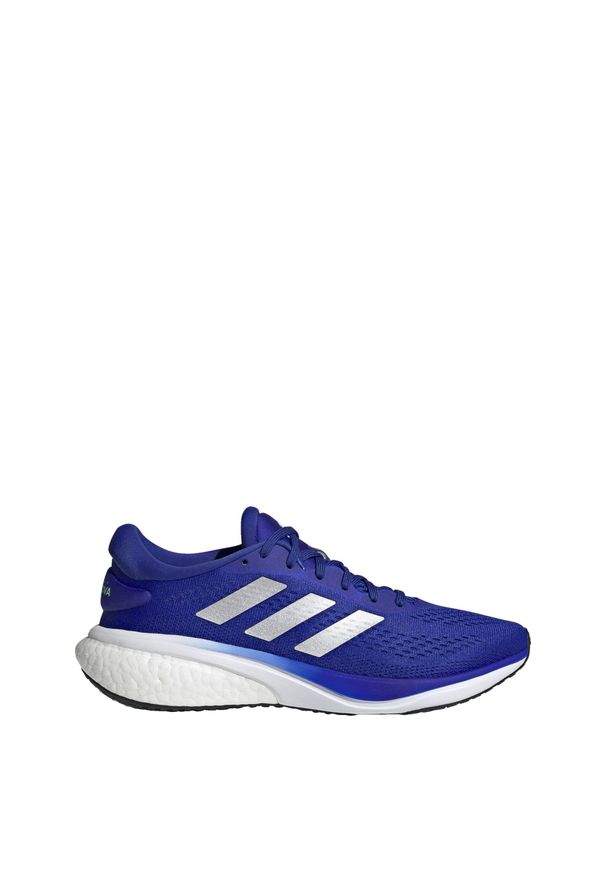 Adidas - Supernova 2.0 Shoes. Kolor: wielokolorowy, niebieski, szary, biały. Materiał: materiał. Sport: bieganie