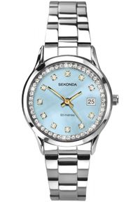 Zegarek damski Sekonda 40476 CYRKONIE srebrny. Kolor: srebrny #1