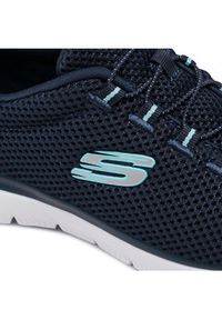 skechers - Skechers Sneakersy Quick Lapse 12985/NVLB Granatowy. Kolor: niebieski. Materiał: materiał #3