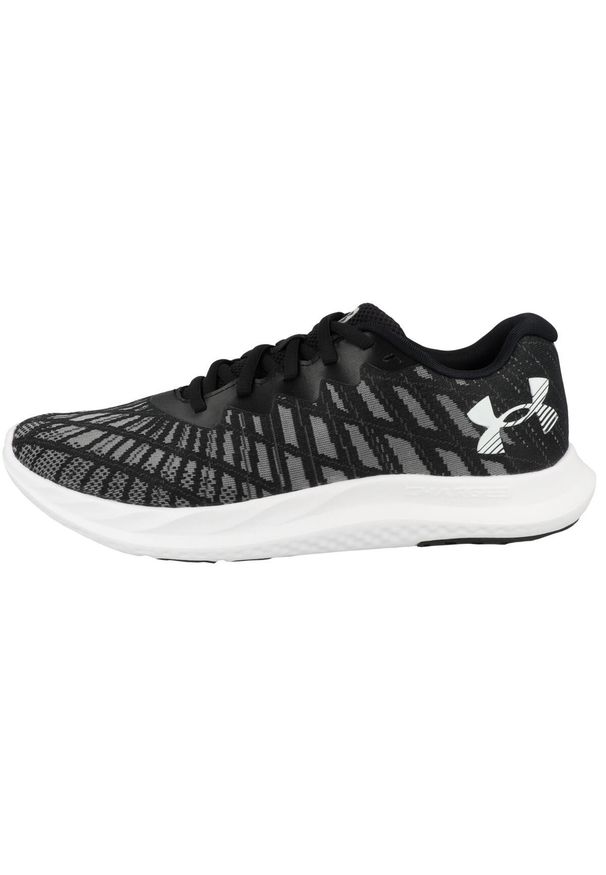 Buty do biegania męskie Under Armour e ua charged breeze 2. Zapięcie: sznurówki. Kolor: biały, wielokolorowy, czarny. Materiał: materiał, syntetyk, tkanina. Szerokość cholewki: normalna