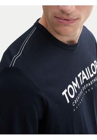 Tom Tailor T-Shirt 1045940 Granatowy Regular Fit. Kolor: niebieski. Materiał: bawełna #4