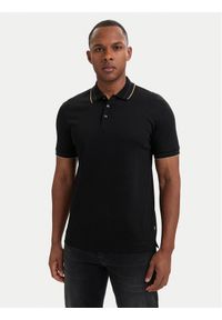 BOSS Polo H-Phillipson 195 50565587 Czarny Slim Fit. Typ kołnierza: polo. Kolor: czarny. Materiał: bawełna #1