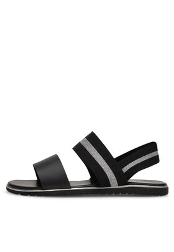 Clara Barson Sandały WS6262-05 Czarny. Kolor: czarny. Materiał: materiał