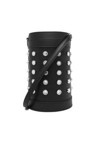 Pinko - PINKO Torebka Mini Bucket AI 25-26 PLTT 105911 A2XQ Czarny. Kolor: czarny. Materiał: skórzane