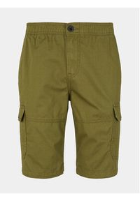 Tom Tailor Szorty materiałowe 1031446 Zielony Regular Fit. Kolor: zielony. Materiał: bawełna #5